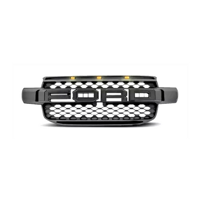 GRADE RAPTOR DIANTEIRA COM LED LARANJA PARA FORD RANGER 2024