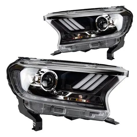 PAR FAROL MUSTANG FULL LED RANGER T8 2017 À 2021