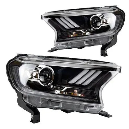 PAR FAROL MUSTANG FULL LED RANGER T8 2017 À 2021