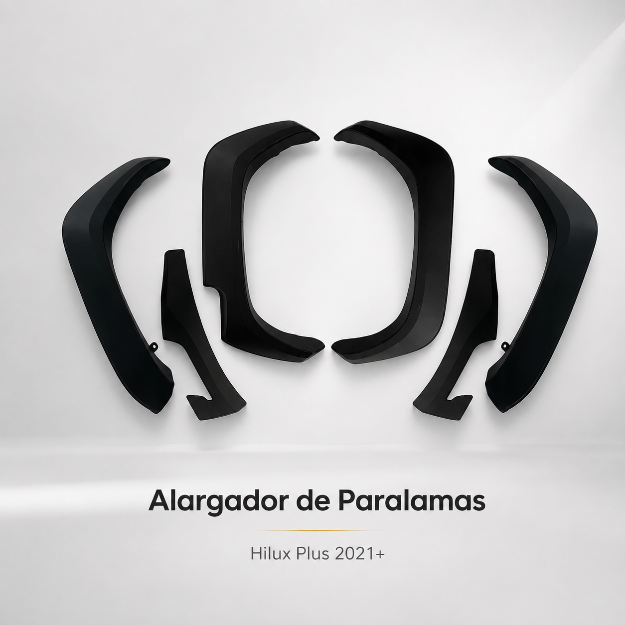 KIT ALARGADOR PARALAMA HILUX PLUS PARA TOYOTA HILUX 2021+