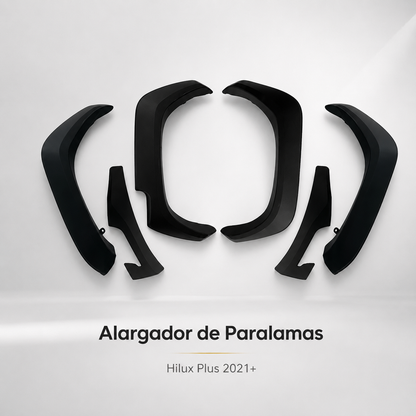 KIT ALARGADOR PARALAMA HILUX PLUS PARA TOYOTA HILUX 2021+
