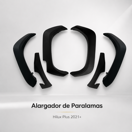 KIT ALARGADOR PARALAMA HILUX PLUS PARA TOYOTA HILUX 2021+