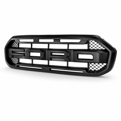 GRADE DIANTEIRA ESTILO RAPTOR PARA FORD RANGER 2020 a 2023 (T8) | Todas as Versões